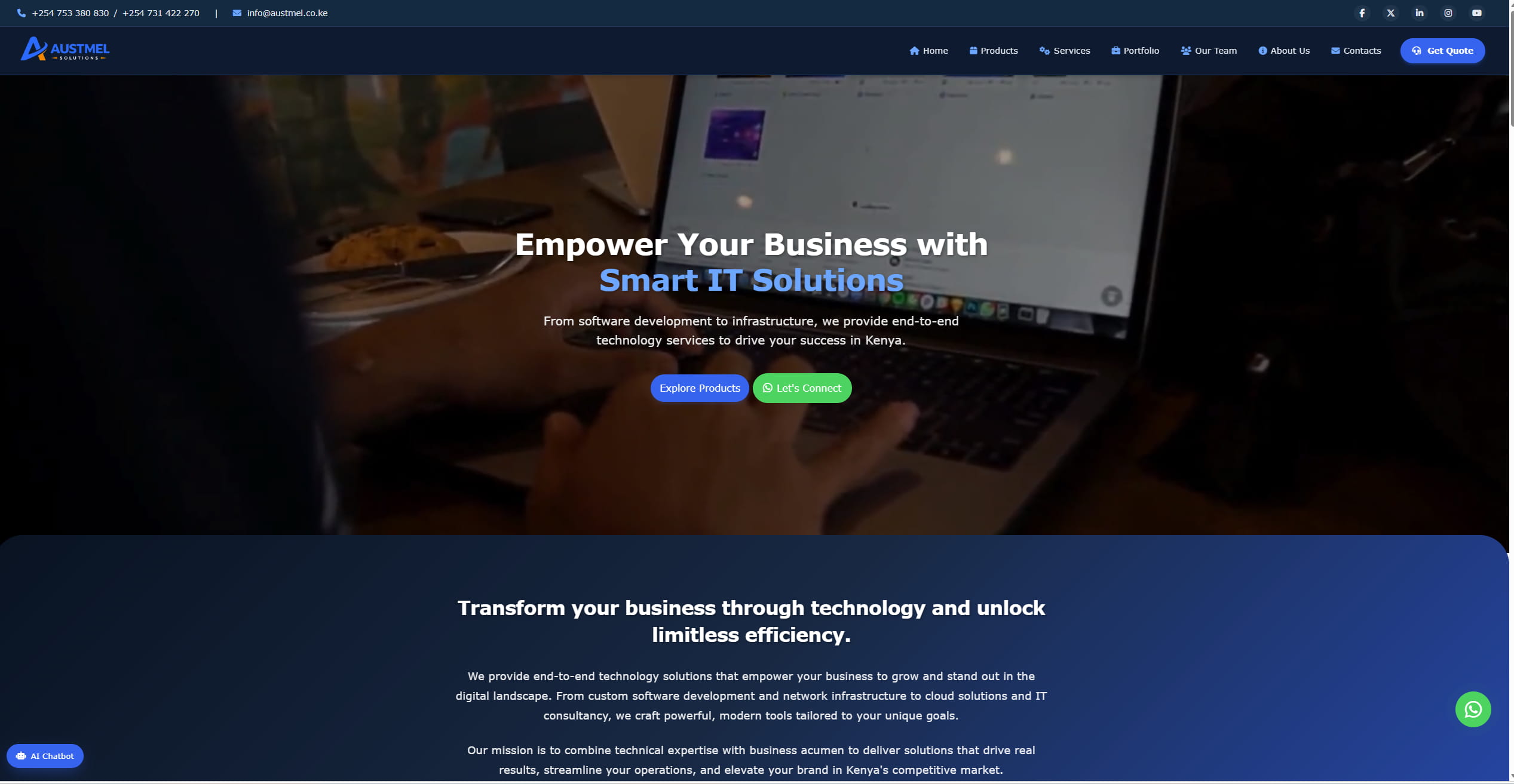 Business Website